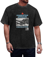 Massive Attack Mezzanine Graphic Washed T-Shirt