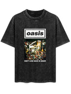 Oasis Don’t Look Back in Anger Drum Kit Graphic T-Shirt