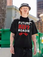 KISS Future Roadie Crossed Guitars Graphic T-Shirt