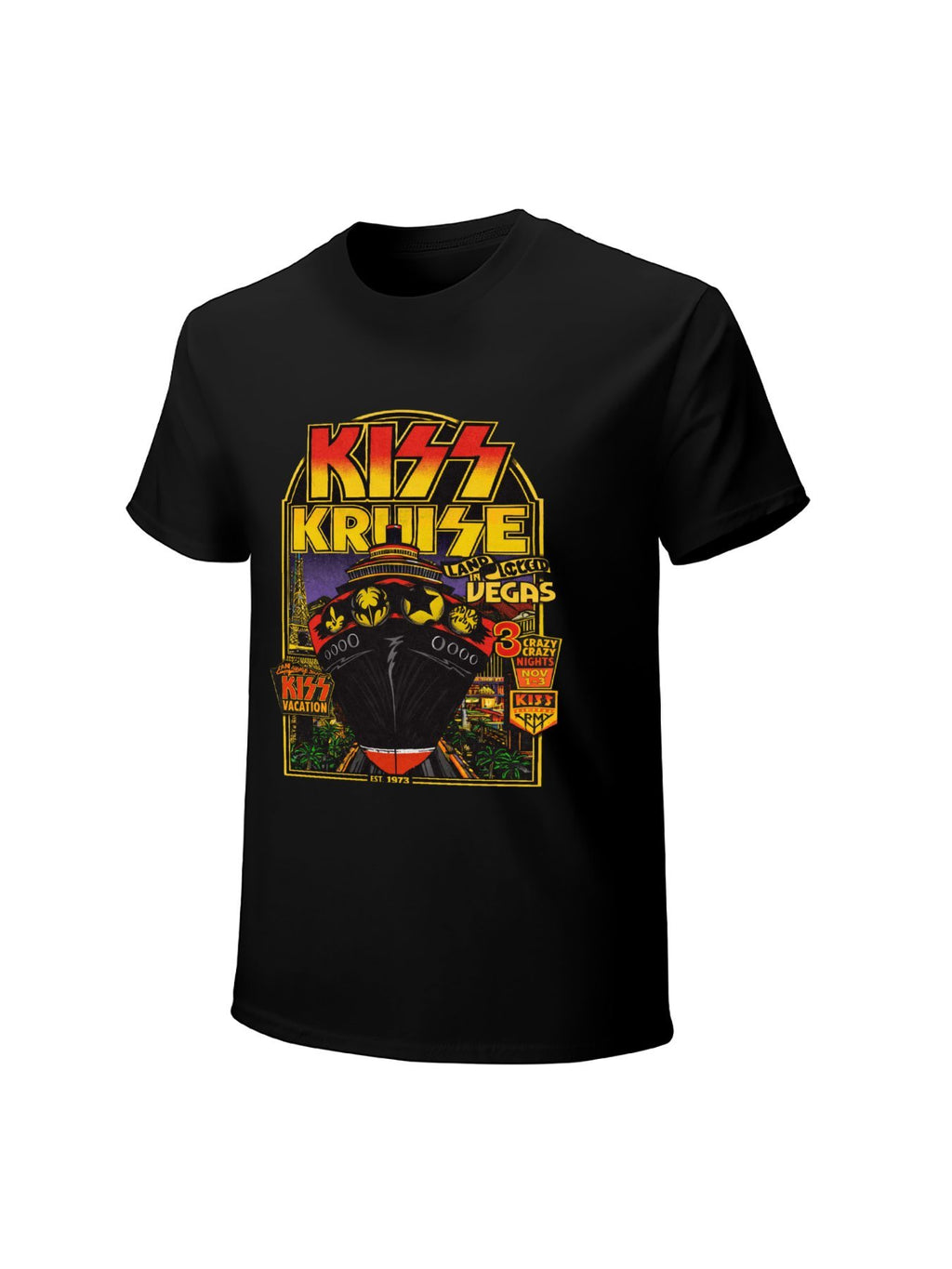 KISS Kruise Las Vegas Graphic T-Shirt