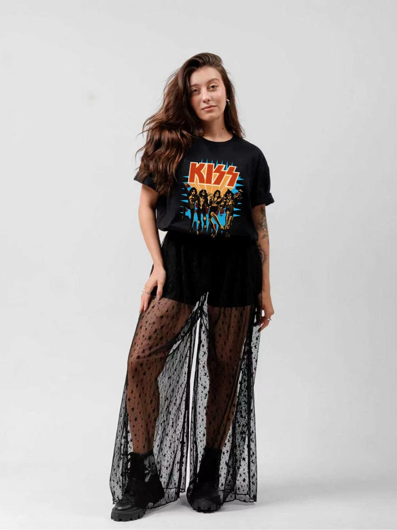 KISS Destroyer Band Graphic T-Shirt