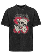 Metallica Skull and Eyeballs Graphic T-Shirt