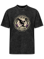Vintage Washed Black Sabbath Winged Demon Crest Graphic T-Shirt
