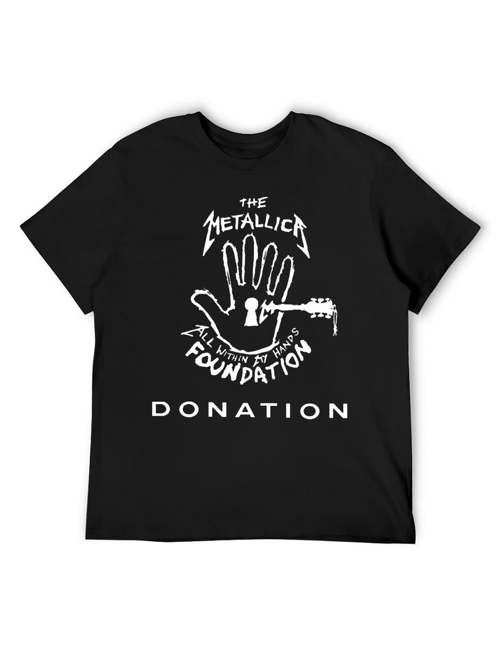 Metallica All Within My Hands Foundation Donation Graphic T-Shirt