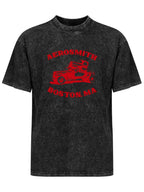 Aerosmith Boston MA Vintage Truck Graphic T-Shirt