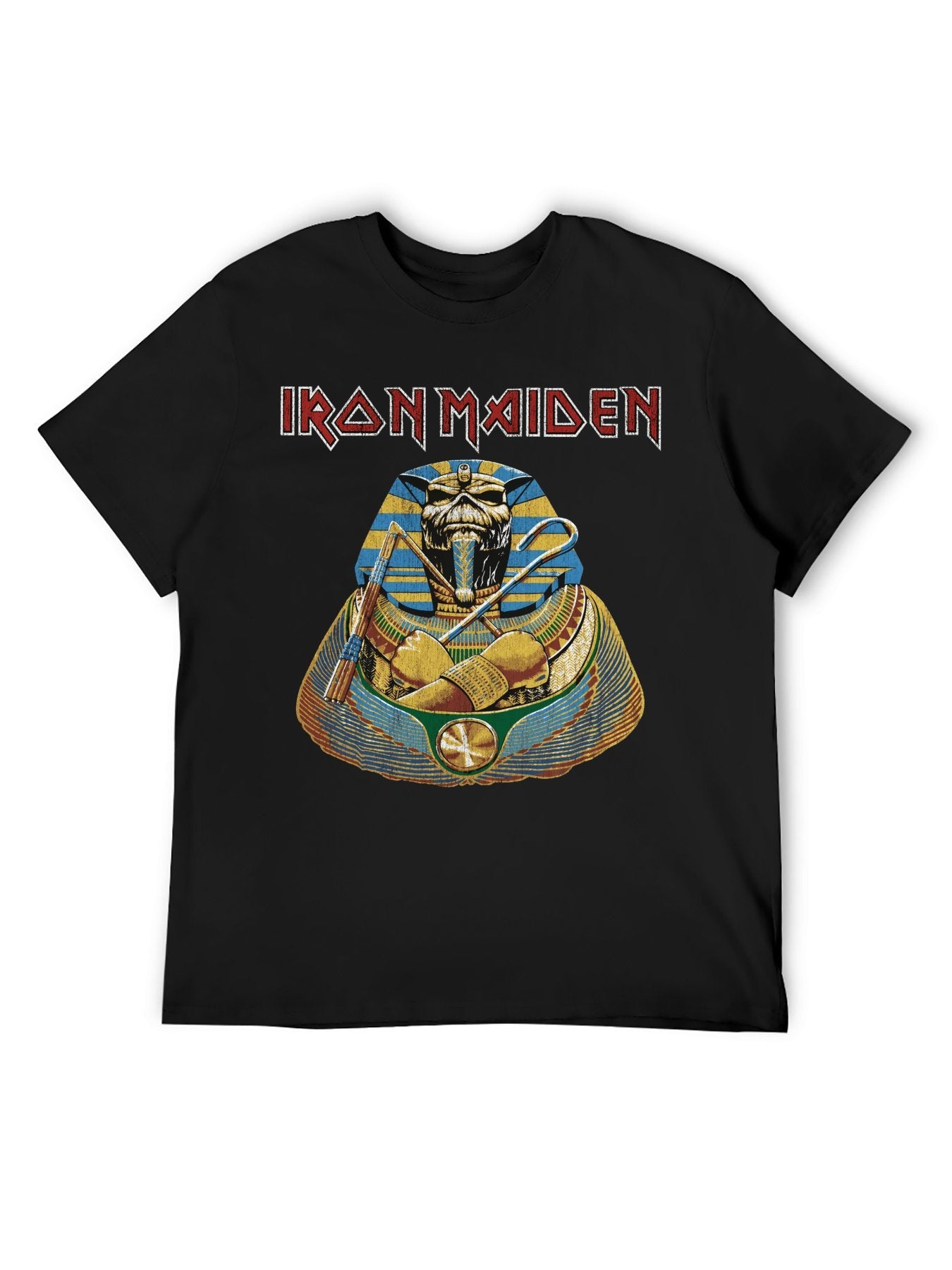 Iron Maiden Pharaoh Eddie Graphic T-Shirt
