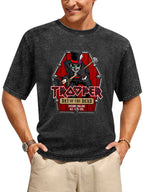 Iron Maiden Trooper Day of the Dead Graphic T-Shirt