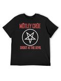 Mötley Crüe Shout At The Devil Pentagram Graphic T-Shirt