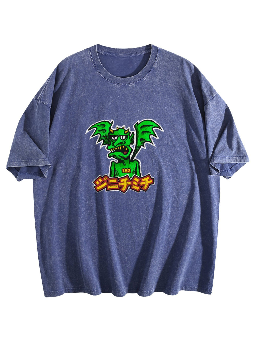Green Monster 182 Graphic Washed T-Shirt