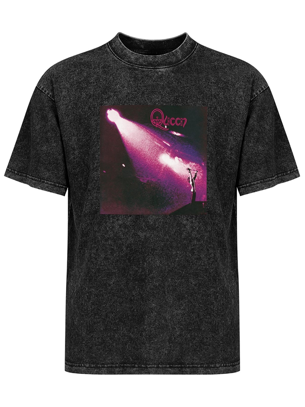 Queen Freddie Mercury Purple Spotlight Concert Graphic T-Shirt