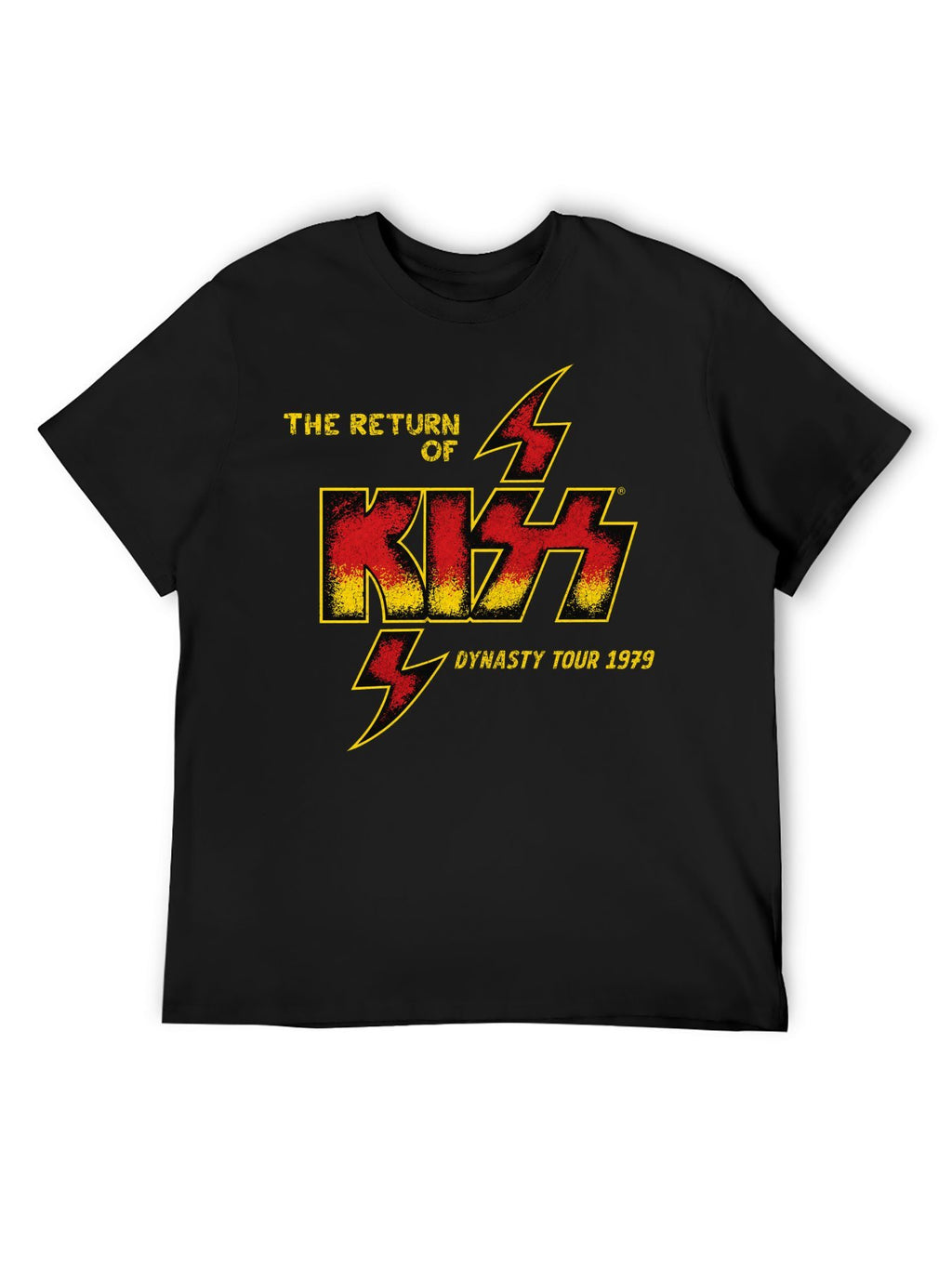 KISS The Return Of Kiss Dynasty Tour 1979 Graphic T-Shirt