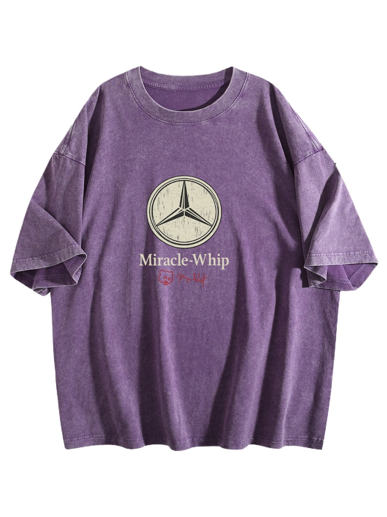 Miracle Whip Star Logo Graphic Washed T-Shirt