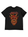 Anthrax Fiery Devil Pentagram T-Shirt