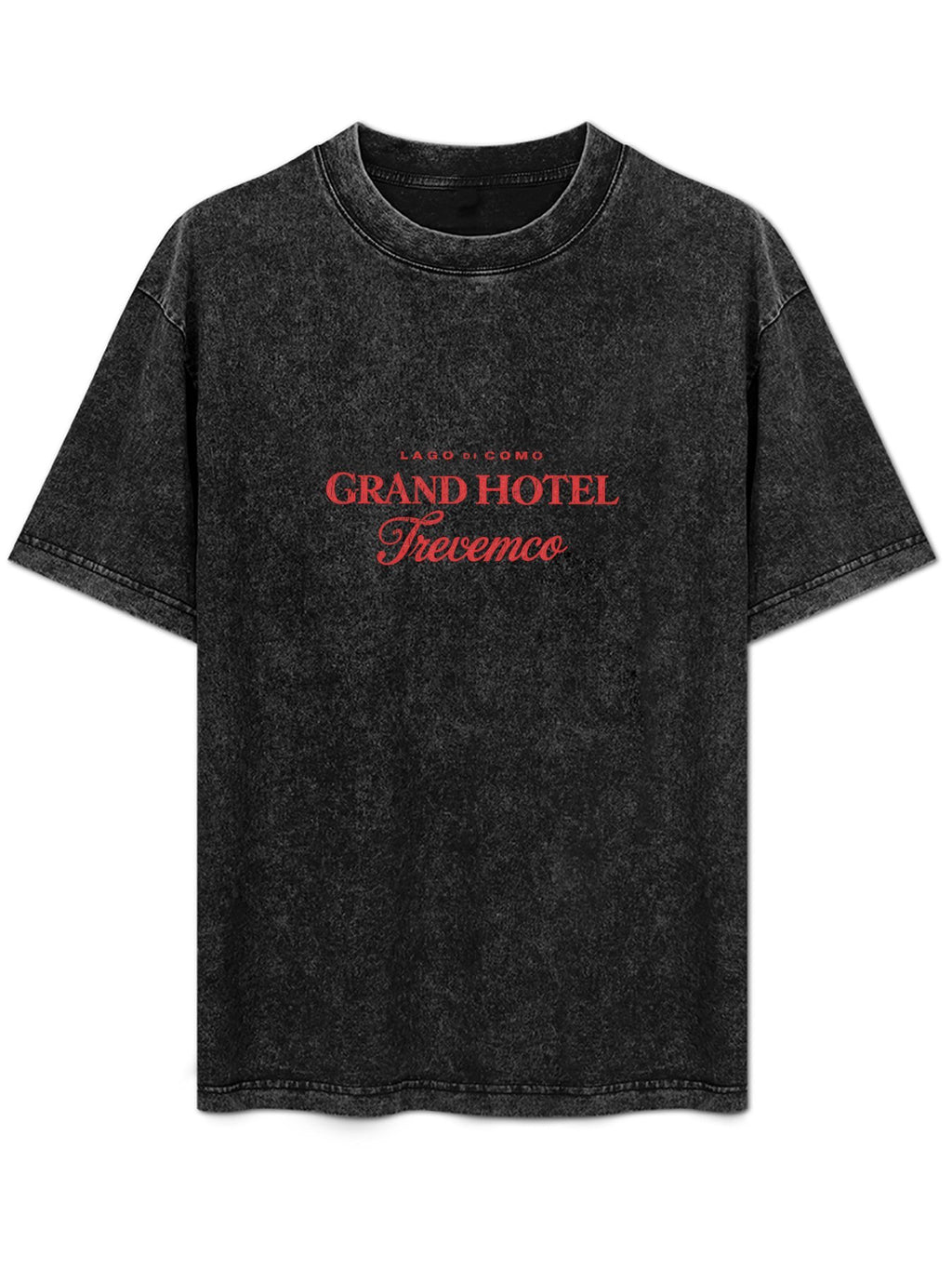 Grand Hotel Tremezzo Washed Graphic T-Shirt