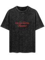 Grand Hotel Tremezzo Washed Graphic T-Shirt