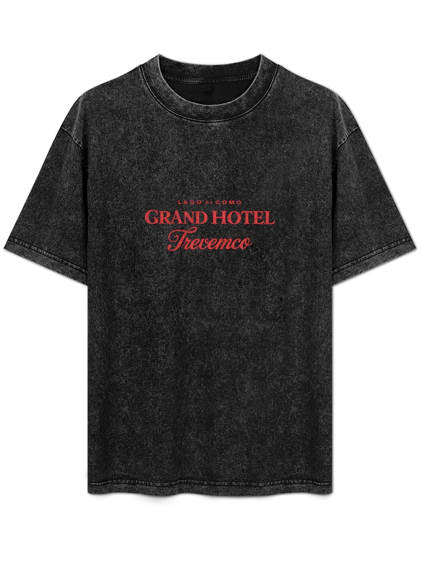 Grand Hotel Tremezzo Washed Graphic T-Shirt