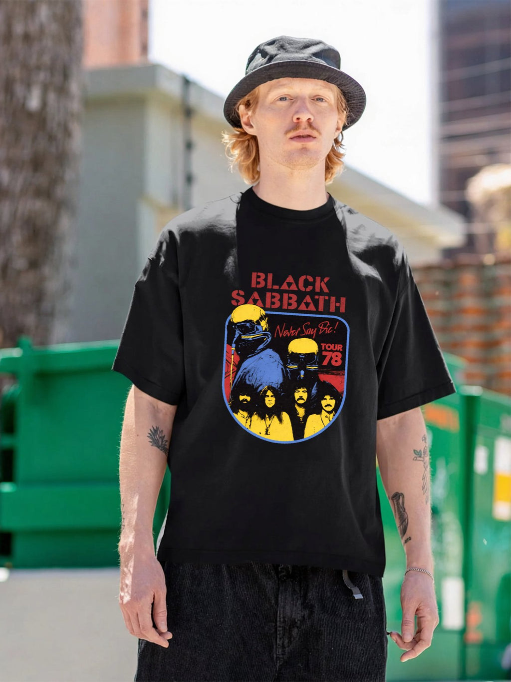 Black Sabbath Never Say Die! Tour 78 Vintage Graphic T-Shirt