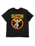 Led Zeppelin Winged Angel Vintage Rock T-Shirt