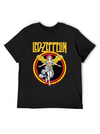 Led Zeppelin Winged Angel Vintage Rock T-Shirt
