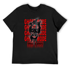 Ghost Mode Smoke and Bones Graphic White T-Shirt