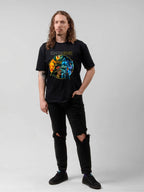 Iron Maiden Cyborg Samurai Eddie Graphic T-Shirt