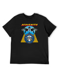Aerosmith Jet Eagle Military Tour Graphic T-Shirt