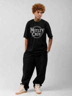 Mötley Crüe Distressed Circular Logo Graphic T-Shirt