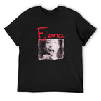 Fiona Apple Portrait Graphic Black T-Shirt