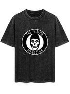 Misfits Fiend Club Circular Skull Logo Graphic T-Shirt