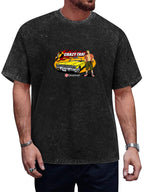 Crazy Taxi Dreamcast Washed Graphic T-Shirt