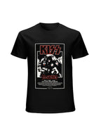 KISS Vintage Concert Poster Classic Rock T-Shirt