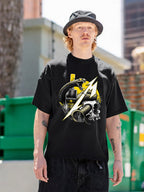 Metallica Blackfish Snake Skull Graphic T-Shirt