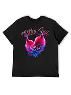 Mötley Crüe Kickstart My Heart Horned Heart Graphic T-Shirt