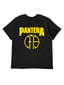 Pantera Yellow Emblem Logo Graphic T-Shirt