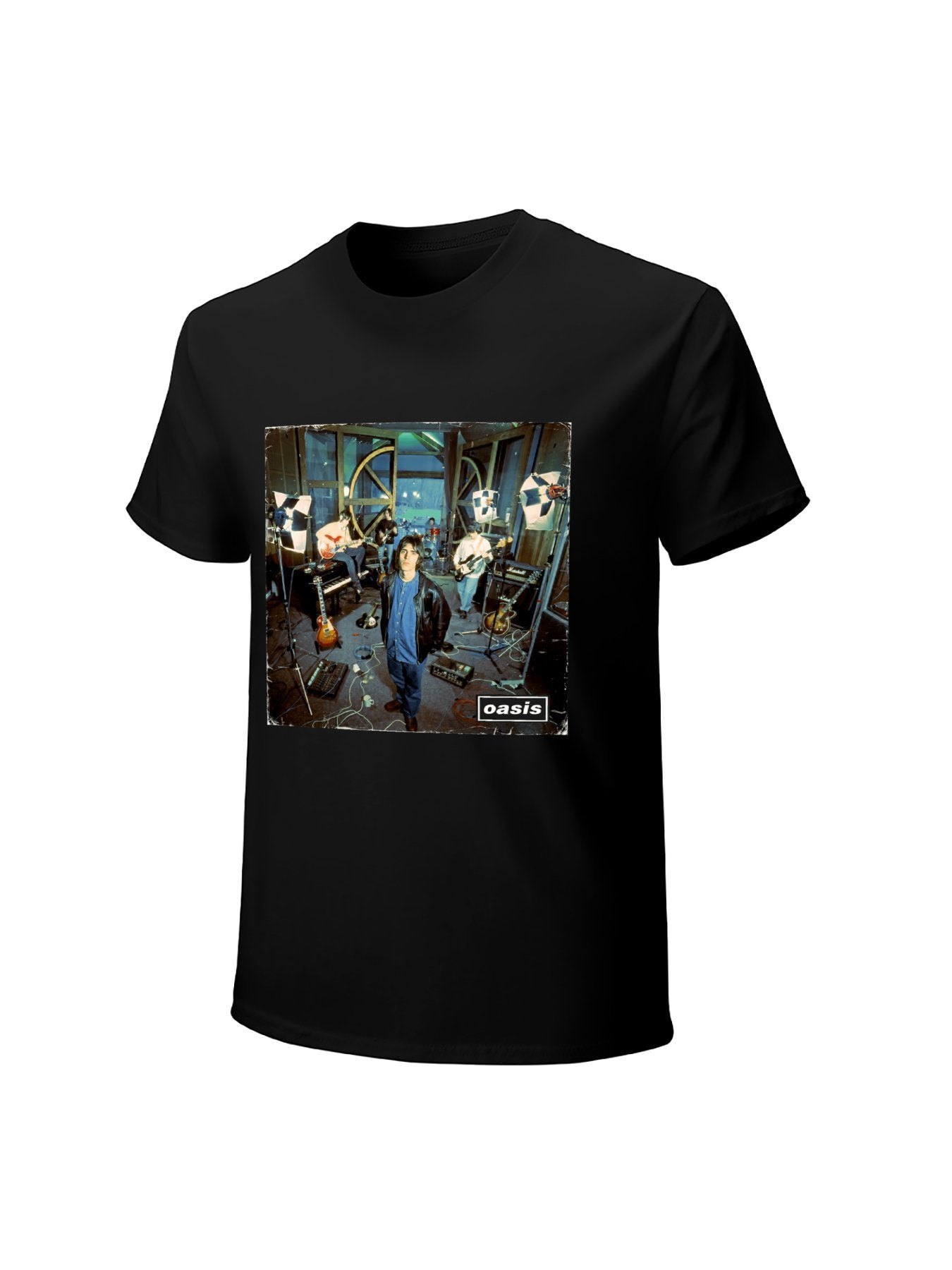 Oasis Studio Session Photo Graphic T-Shirt