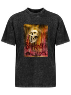 Slipknot Ridgefield 2024 Skull Concert Graphic T-Shirt
