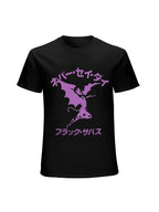 Black Sabbath Purple Winged Demon Japanese Graphic T-Shirt