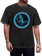 KISS Rock and Roll Over Blue Guitarist T-Shirt