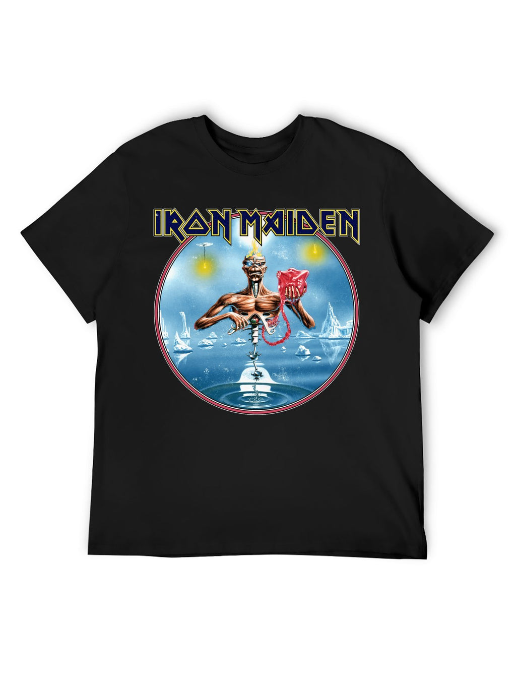 Iron Maiden Ice World Eddie Graphic T-Shirt