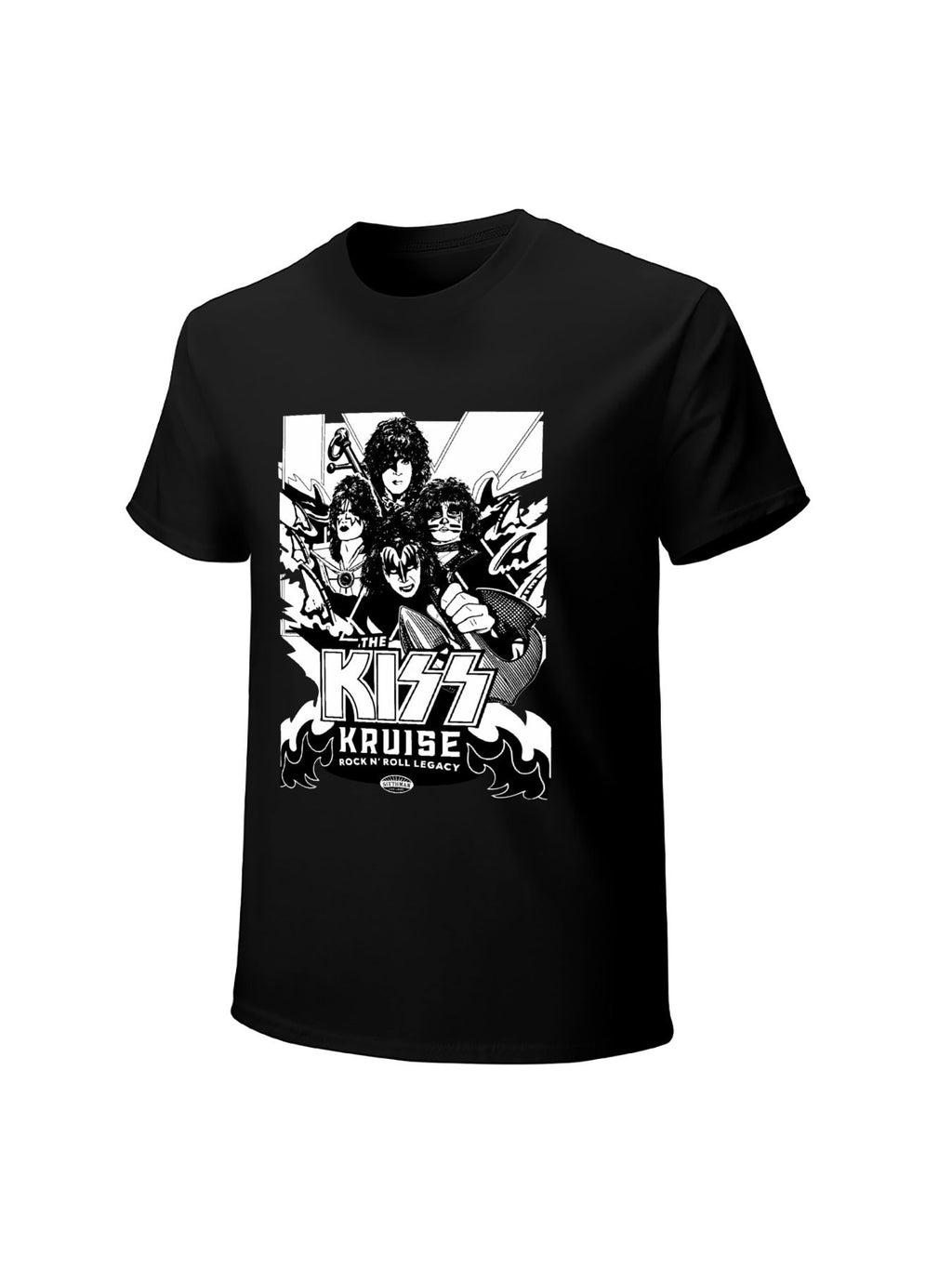 KISS Band Portrait Kruise Legacy Rock T-Shirt