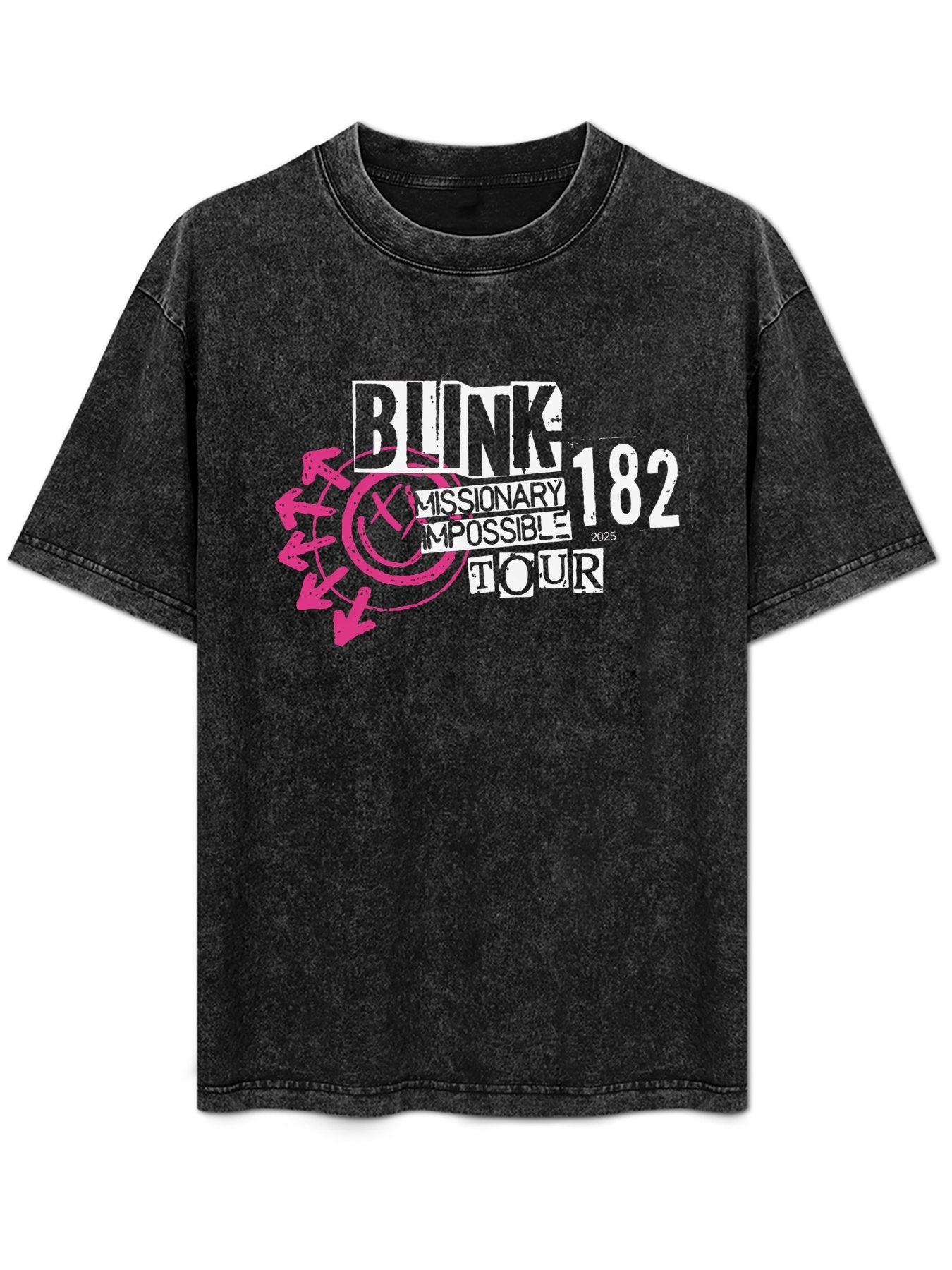 Blink-182 Missionary Impossible Tour 2025 Graphic T-Shirt