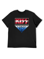 KISS Army Gradient Shield Graphic T-Shirt