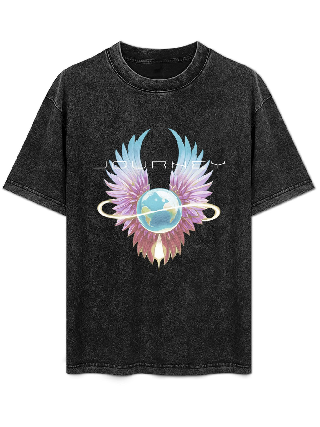 Journey Winged Globe Graphic T-Shirt