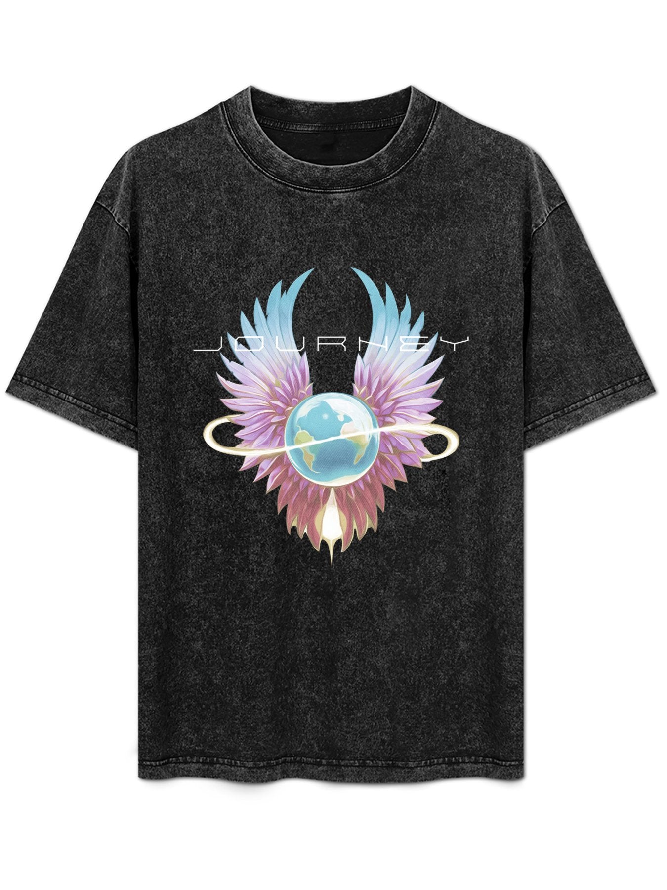 Journey Winged Globe Graphic T-Shirt