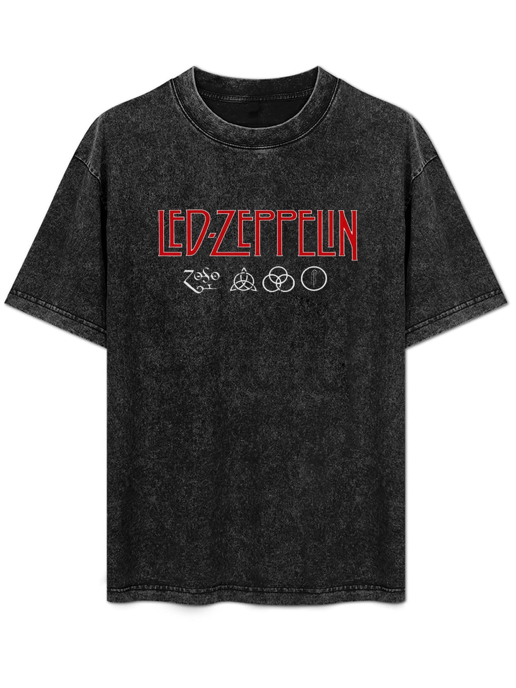 Led Zeppelin Four Symbols Graphic T-Shirt