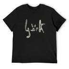 Björk Logo Graphic Black T-Shirt