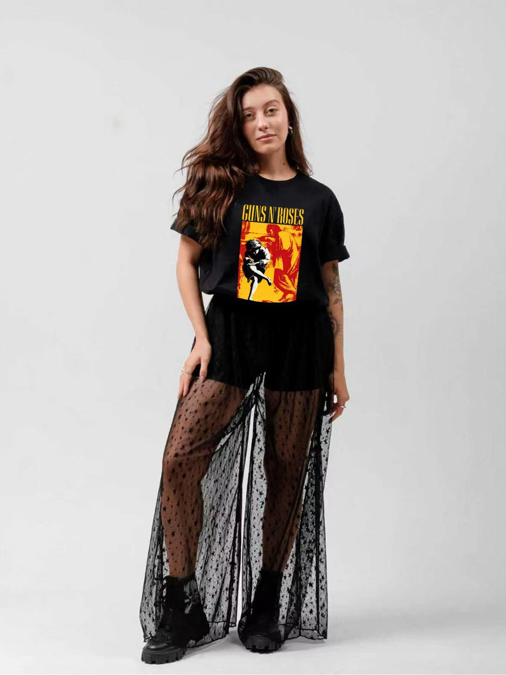 Guns N' Roses Vintage Poster Graphic T-Shirt