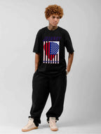 Journey USA Flag Heart Summer Stadium Tour 2024 Graphic T-Shirt