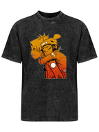 Gorillaz Noodle and 2-D Character Artwork Graphic T-Shirt