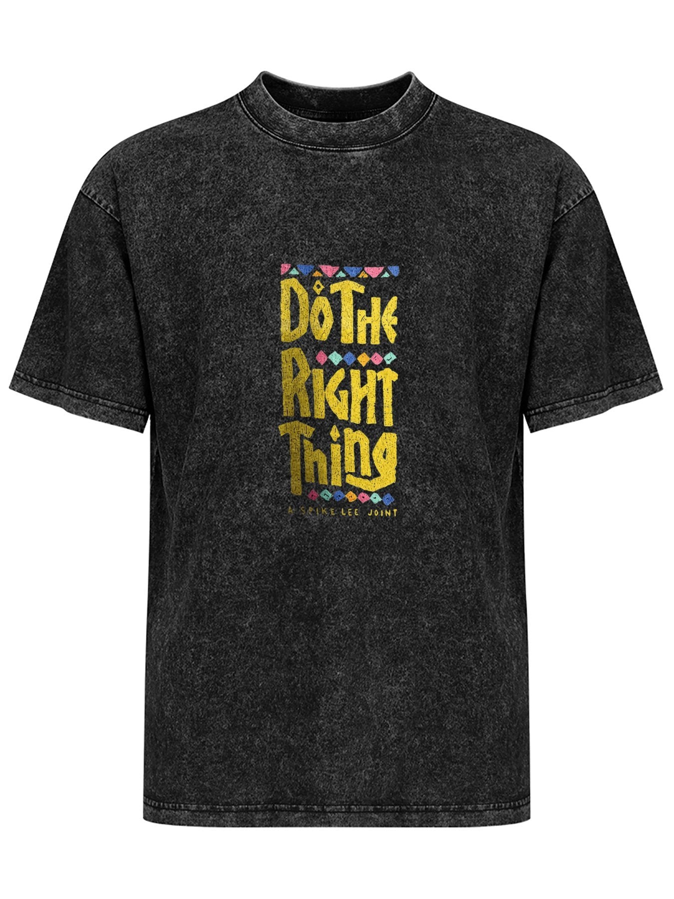 Do The Right Thing Graphic Washed T-Shirt